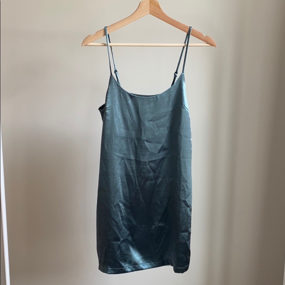 Metallic Mini Dress
